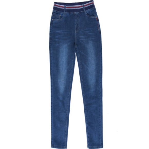 Elastic waist jeans - Picture 5 of 5